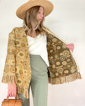 Sunflower Traveler Coat